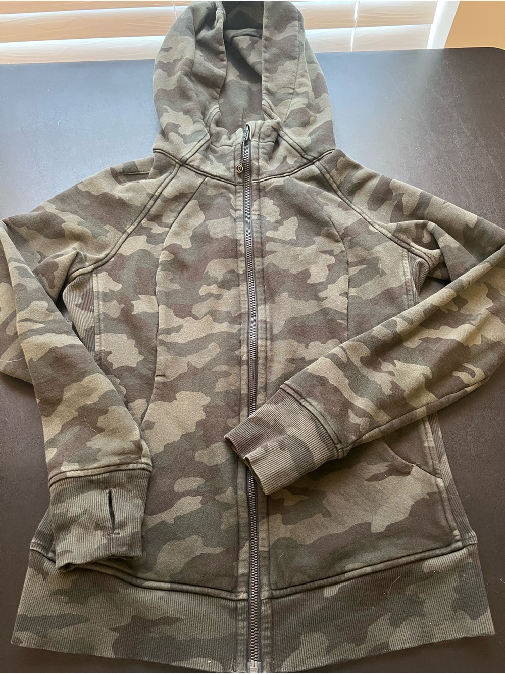 Lululemon Camo Full-Zip Hoodie